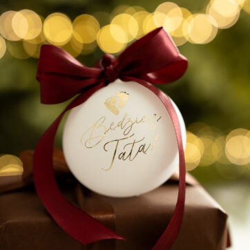 Bombka Czekamy na Ciebie